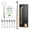 Gold, variant on JTF Sonic Electric Toothbrush for Adults with 6 Brush Heads and Tongue Scraper, Radiant Care 3 Modes 45 Days Battery Life Rechargeable Power Toothbrush for Family and Friends & Home Trips, Pink
