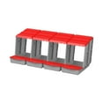 thumbnail image 2 of Caja para gallinas ponedoras, fácil de limpiar, caja nido para gallinas ponedoras de huevos para granjas domésticas avícolas rojo, 2 of 8