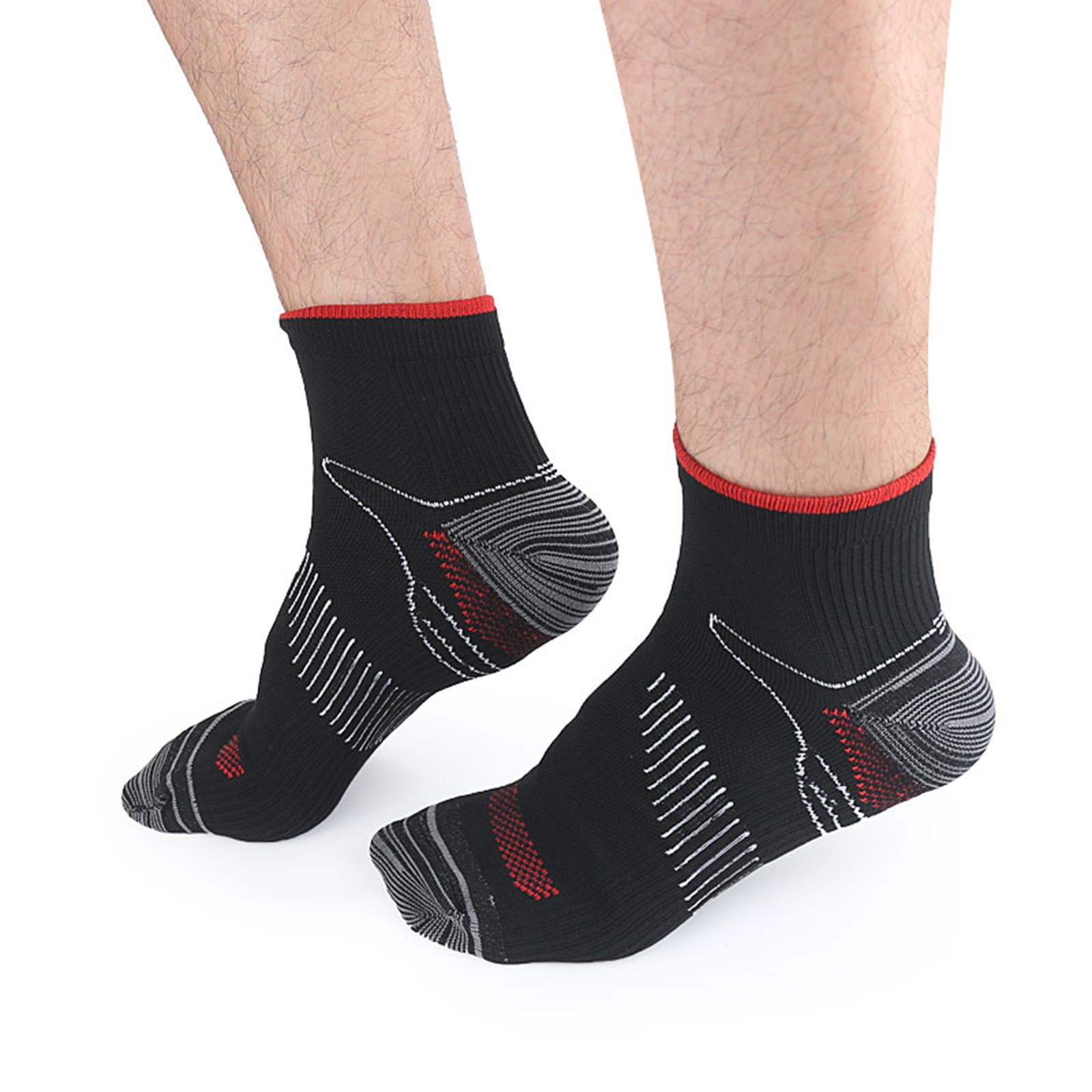 Arealer Compression Socks Arch Support Ankle Support Socks for Men