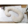thumbnail image 2 of Almohada Corporal C-Forma de Soporte Completo con Funda de Jersey Beige Pharmedoc, 2 of 7