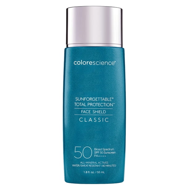 Protector facial de protección total Colorescience con protección solar SPF 50