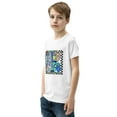 thumbnail image 3 of Third Grade Youth Short Sleeve T-Shirt Back to School, 3rd Grade First Day of School Tee for Boys (White, XL), 3 of 3