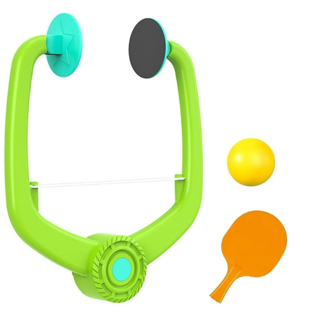 Juego de pelota para puerta, entrenador de tenis doméstico, estilo colgante ajustable para puerta, viene con pelotas, ideal para el ejercicio diario y la mejora de la coordinación