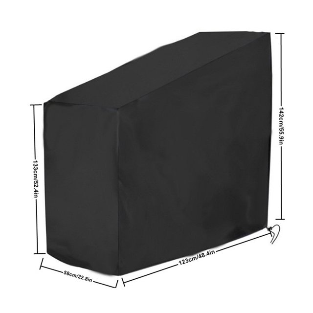 Lefu Housse de Vélo d'Exercice Robuste en Tissu Oxford Imperméable pour Utilisation Toute l'Année