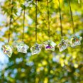 thumbnail image 6 of Fan-Favorite Crystal Pentagram Sun Catcher - Christmas Wind Chime Pendant, UV-Resistant Glass Decor with Prismatic Rainbow Effects & Gentle Chime for Room, Balcony, Window & Home Ambiance, 1.8*1.9in, 6 of 8