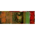 thumbnail image 2 of Robertson, Walter  18x9 Black Ornate Wood Framed with Double Matting Museum Art Print Titled - Buddha Story, 2 of 4