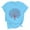 Sky Blue, variant on Sexlip Womens Swimsuit Set Dotted Tree Print Cover Up Design Crew Neck Short Sleeve Slim Silhouette Breathable Fabric for Casual Beach Days Black S