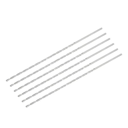 

Uxcell High Speed Steel Extended Twist Drill Bits 3mm Drill Dia. 250mm Length 6Pack