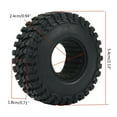thumbnail image 7 of RC Tires 1’’ RC Crawler Wheel Tyre Set for 1:24 SCX24 Remote Control Car Accs, 7 of 7