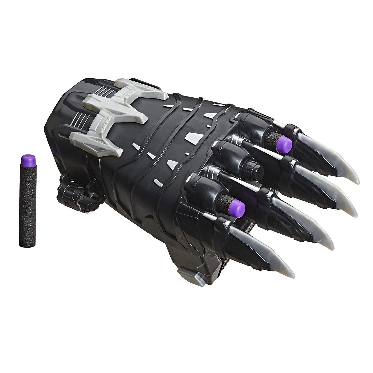 Avengers NERF Power Moves Marvel Black Panther Power Slash Claw NERF Dart-Launching Toy for Kids