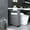 Gray, variant on HOMCOM Narrow Bathroom Storage Cabinet with Rolling Wheels, Gray