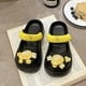 thumbnail image 1 of Mo Dou-Sandalias de EVA para mujer, zapatos Mary Jane para niña, zapatillas de moda para exteriores, zapatillas antideslizantes para el hogar, Chanclas de playa frescas QYM unisex, 1 of 2