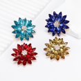 thumbnail image 4 of Snowflake Crystal Brooch Pin for Women Multi-Layered Cubic Zirconia Flower Lapel Pin Corsage Badge for Clothing Dress Suit Decoration Fashion Jewelry, 4 of 9