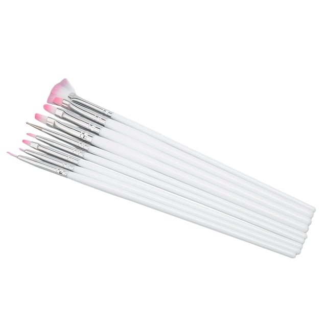 Pincel pintado, 9 piezas Pincel miniatura de mango largo Pincel de acuarela Los mejores materiales