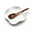 White, variant on Spoon Rest,Ceramics Spoon Holder for Stove Heat Resistant Cooking Utensils Rest Spoon Holder for Kitchen Counter (White&Black)
