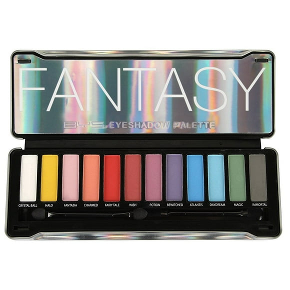 Paleta de sombras de ojos BYS Fantasy Matte Neon con 12 tonos