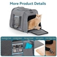 thumbnail image 4 of Transportín para mascotas Petsfit con ruedas extraíbles para gatos y perros, 4 of 9