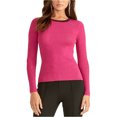 thumbnail image 1 of Rachel Roy Womens Shimmer Pullover Sweater, Pink, Large, 1 of 1