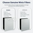 thumbnail image 3 of Filtre de rechange Winix 115115 True HEPA Plus 4 A, compatible avec les modèles Winix 6300, P300, 5300, 5500, 5300-2, 6300-2, AM90, C909, 9800 et C535, 3 of 7