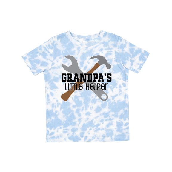 Inktastic Grandpa Little Helper Boys Toddler T-Shirt