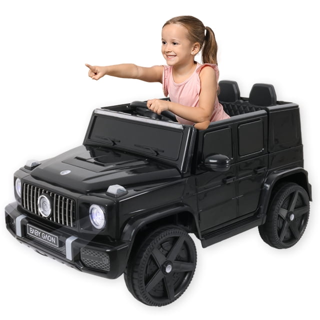 Carro Electrico Montable Baby Gaon para Niños Control Remoto Todo Terreno Negro