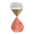 thumbnail image 3 of Reloj de arena decorativo de escritorio, único, para decoración del hogar, para libros Rosa, 3 of 9