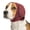 Red, variant on Amztom Dog Calming Head Wrap for Noise Anxiety, Soundproof Ear Covers for Thunder Fireworks, High Elastic Breathable Summer Cap, Red,M