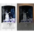 thumbnail image 2 of Caroline's Treasures SS8399CNL Starry Night Portuguese Water Dog Ceramic Night Light, 6x4x3", multicolor, 2 of 2