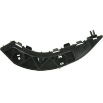 Bumper Trim Compatible With 2006-2011 Honda Civic Front, Left Driver Black