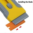 thumbnail image 1 of Long Auto Squeegee for Vehicle Rear Front Windshield Foil Film Wrapping Tools Car Window Snow Ice Scrubber Tint Tools, 1 of 3