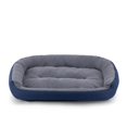 thumbnail image 2 of Cama para Perro, Resistente, Confortable, con Relleno Suave, Medidas y Color a Elegir (Medium, Marino/Gris), 2 of 6