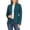 Hunter Green, variant on Women's Casual Long Sleeve Open Front Fitted Blazer Jacket Lightweight Office Style