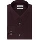 thumbnail image 1 of Calvin Klein - Camisa de vestir con botones para hombre, ajuste delgado, color rojo, cuello de 17.5 pulgadas, manga de 36 a 37 pulgadas, 1 of 1