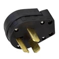 thumbnail image 2 of Enchufe de bloqueo de grado industrial 30A 250V, NEMA L10-30P, 3P, , Negro # shamjiam Enchufe de bloqueo con conexión a tierra, 2 of 7
