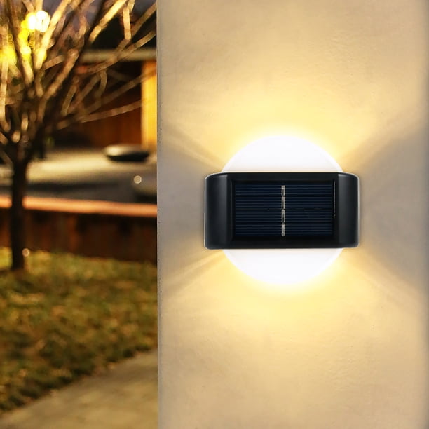 Hot6sl Ofertas de La Semana 2 Piezas de Decoración para Exteriores, Patio, Pared, Exterior, Noche.