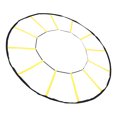 thumbnail image 1 of Circular Agility Training Ladder, Long Lasting 12 Rung Enhance Coordination Portable Improve Speed Circular Agility Trainer  for Soccer Basketball, 1 of 7