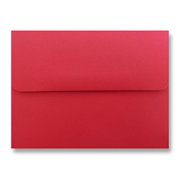Free Shipping 1000 Festive Red Envelopes A7 (5-1/4 X 7-1/4) for 5 X 7" Greeting Invitation Wedding Photo Booklet Birth Announcement Shower Christening Confirmation Thank You Cards the Envelope Gallery