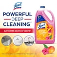 thumbnail image 4 of Nettoyant multi‑surfaces Lysol®, nettoyant désinfectant tout usage à verser pour planchers et surfaces dures, élimine la graisse et la saleté, Brand New Day™ Mangue et Hibiscus, 4.26 l, 4 of 12