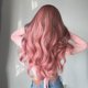 thumbnail image 3 of 2RIYADH Pelucas para Mujer Cabello Natural, Peluca Ondulada Rizada con Flequillo, Pelo Esponjoso, Ideal para Fiestas, Halloween, Juegos de Rol, Fiestas y Cualquier Otra Escena (Rosa, 65cm), 3 of 7