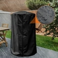 thumbnail image 3 of Patio Heater Waterproof Cover Heavy Duty Furnace with Zipper Proof Sleeve Universal Patio Camping Protection Sleeve Heating Equipment Covers Protector, 3 of 8