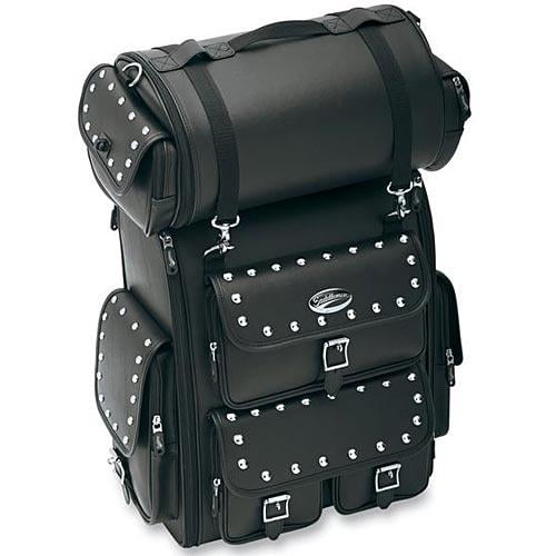 Saddlemen EX2200 Deluxe Sissy Bar Bag Desperado (EX000263) Walmart