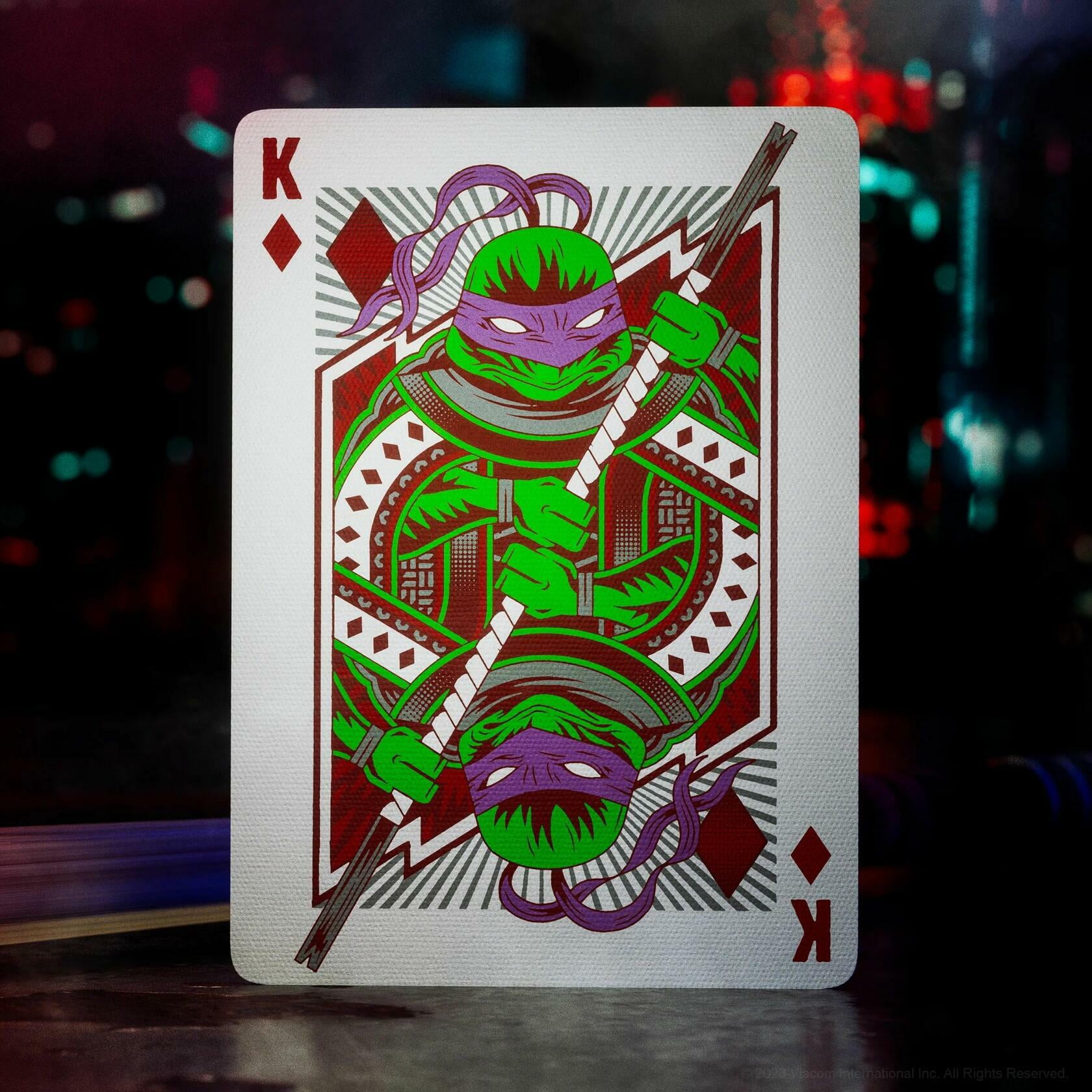 theory11 Teenage Mutant Ninja Turtles Premium Playing Cards, Poker