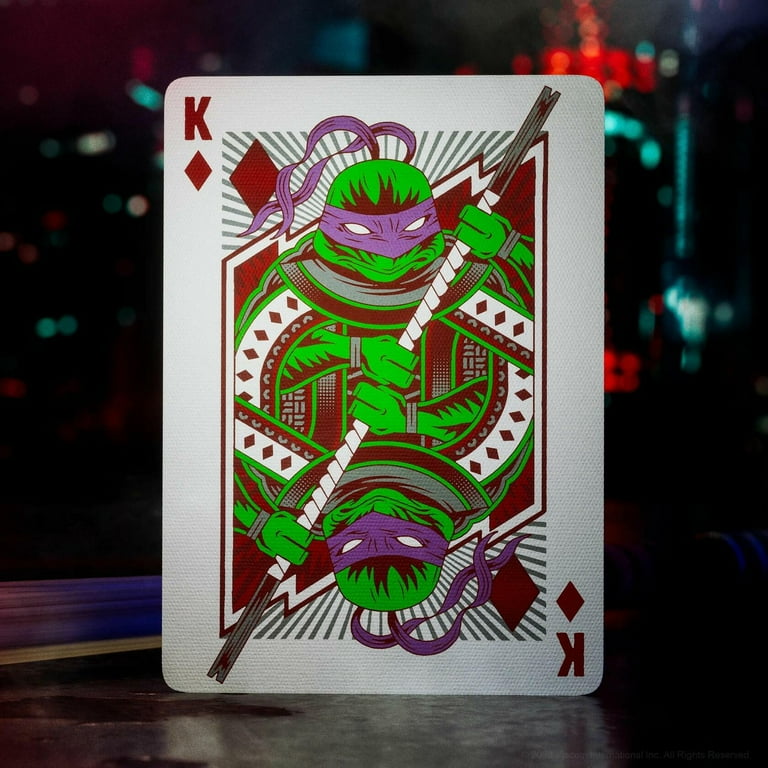 theory11 Teenage Mutant Ninja Turtles Premium Playing Cards, Poker