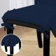 thumbnail image 5 of Funda Elasticada para Silla de Comedor Parsons con Falda en Azul Marino, 5 of 7