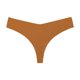 thumbnail image 1 of Xiao Hua Ropa interior sin costuras para mujer, bragas sexys de encaje estilo hipster, tanga, bragas, ropa interior para mujer, 3 piezas (amarillo marrón, L), 1 of 2