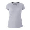 thumbnail image 1 of Playera Fruit Of The Loom para Mujer, Cuello Redondo Manga Corta Gris Jaspe Claro Talla  EG, 1 of 4