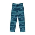 thumbnail image 4 of Goofa Turtles and Waves Printed Soft Pajama Pants for Men, Wide Leg Comfy Casual Lounge Yoga Pants-XX-Large, 4 of 9