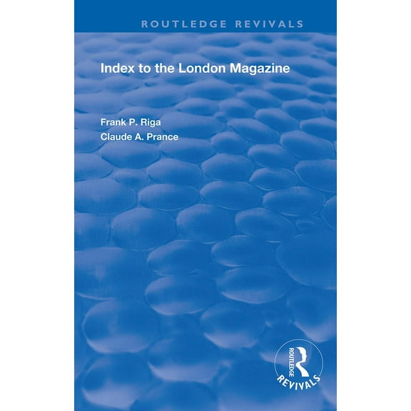 Routledge Revivals Index to the London Magazine, (Paperback)