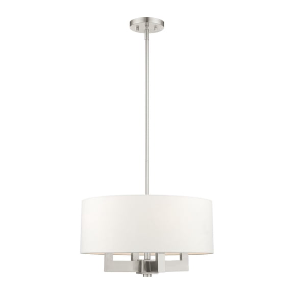 Livex Lighting - Cresthaven - 4 Light Chandelier in Contemporary Style - 18