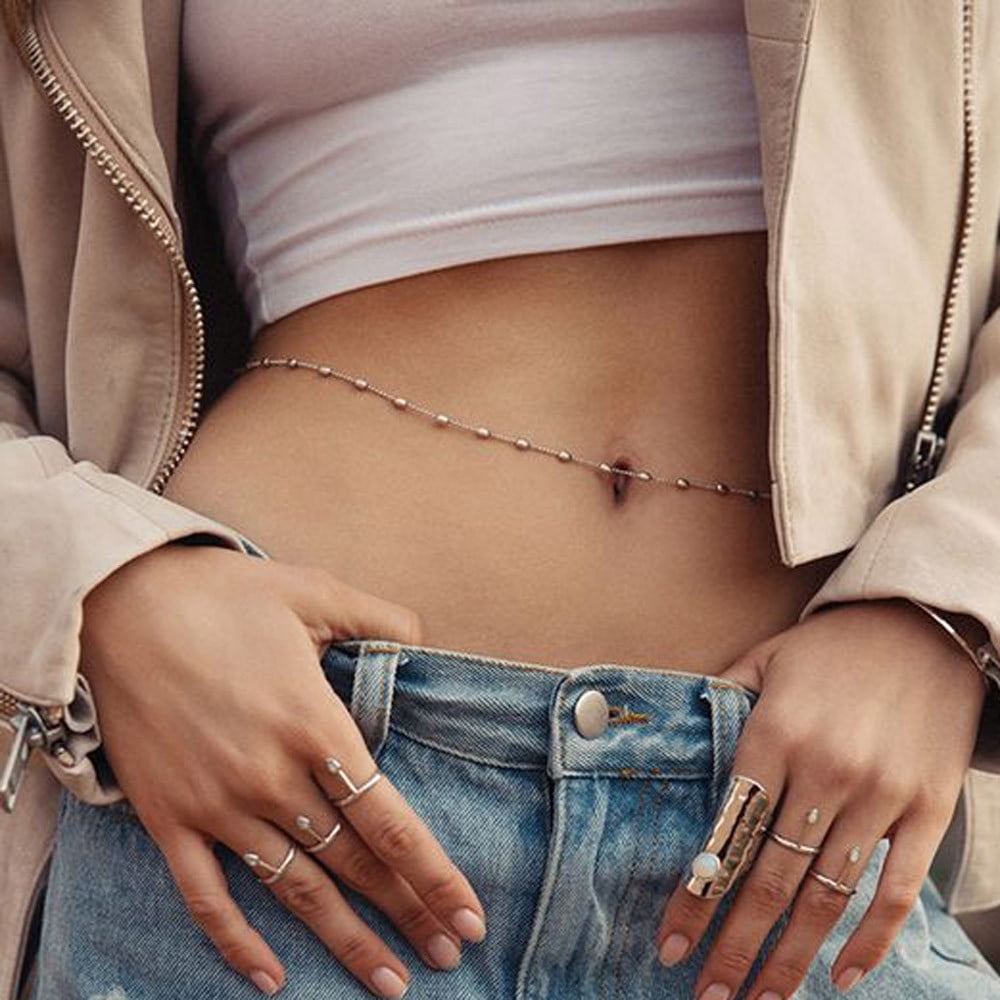 Body chain deals belly ring